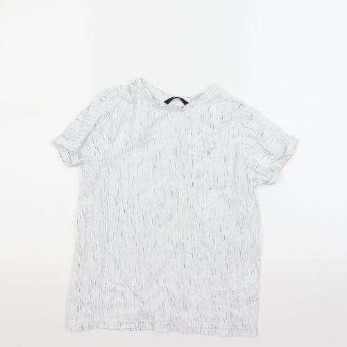 George Boys Grey   Basic T-Shirt Size 8-9 Years