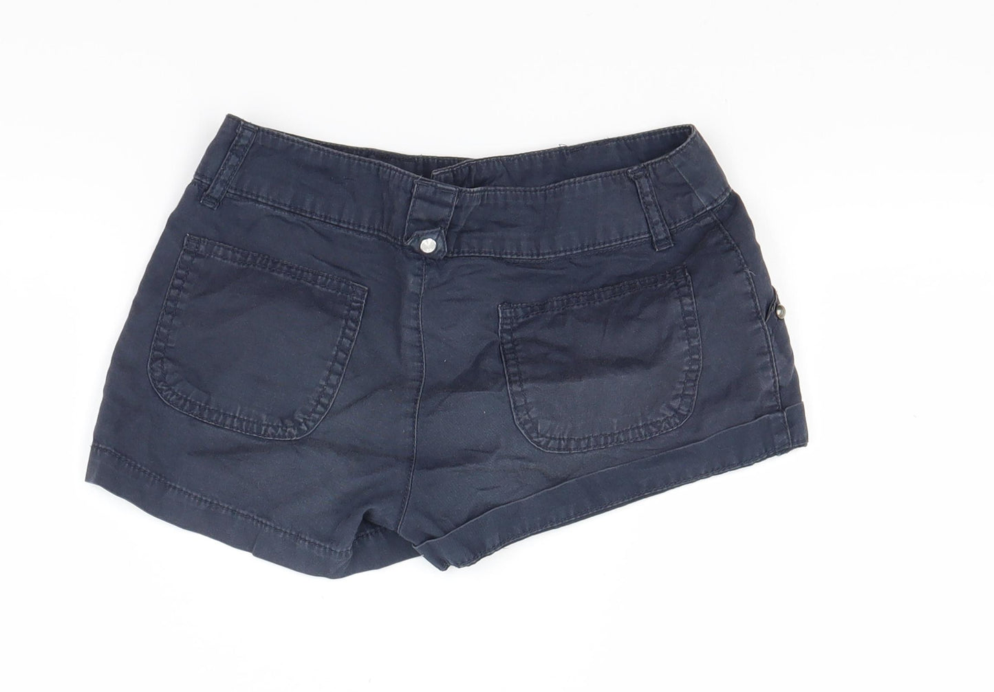 TU Girls Blue   Cut-Off Shorts Size 9-10 Years