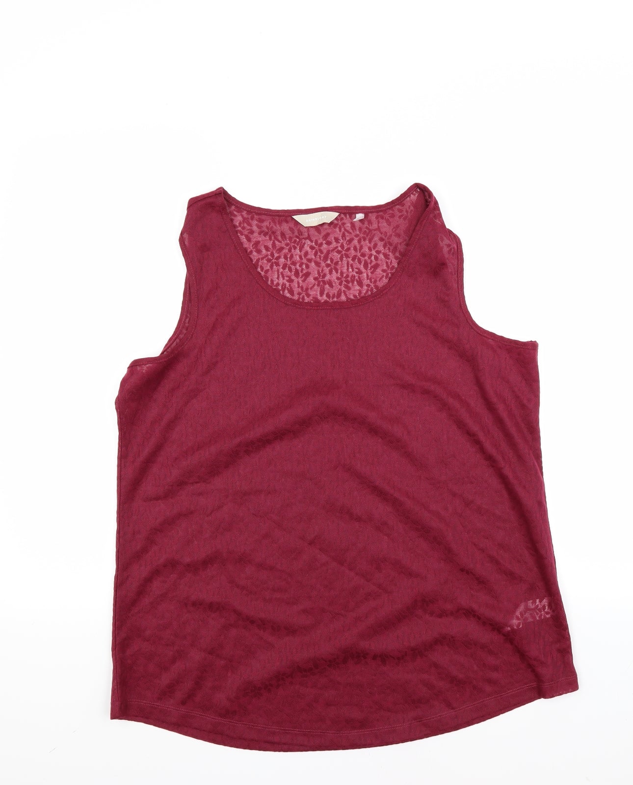 Antology Womens Red   Camisole Blouse Size 14