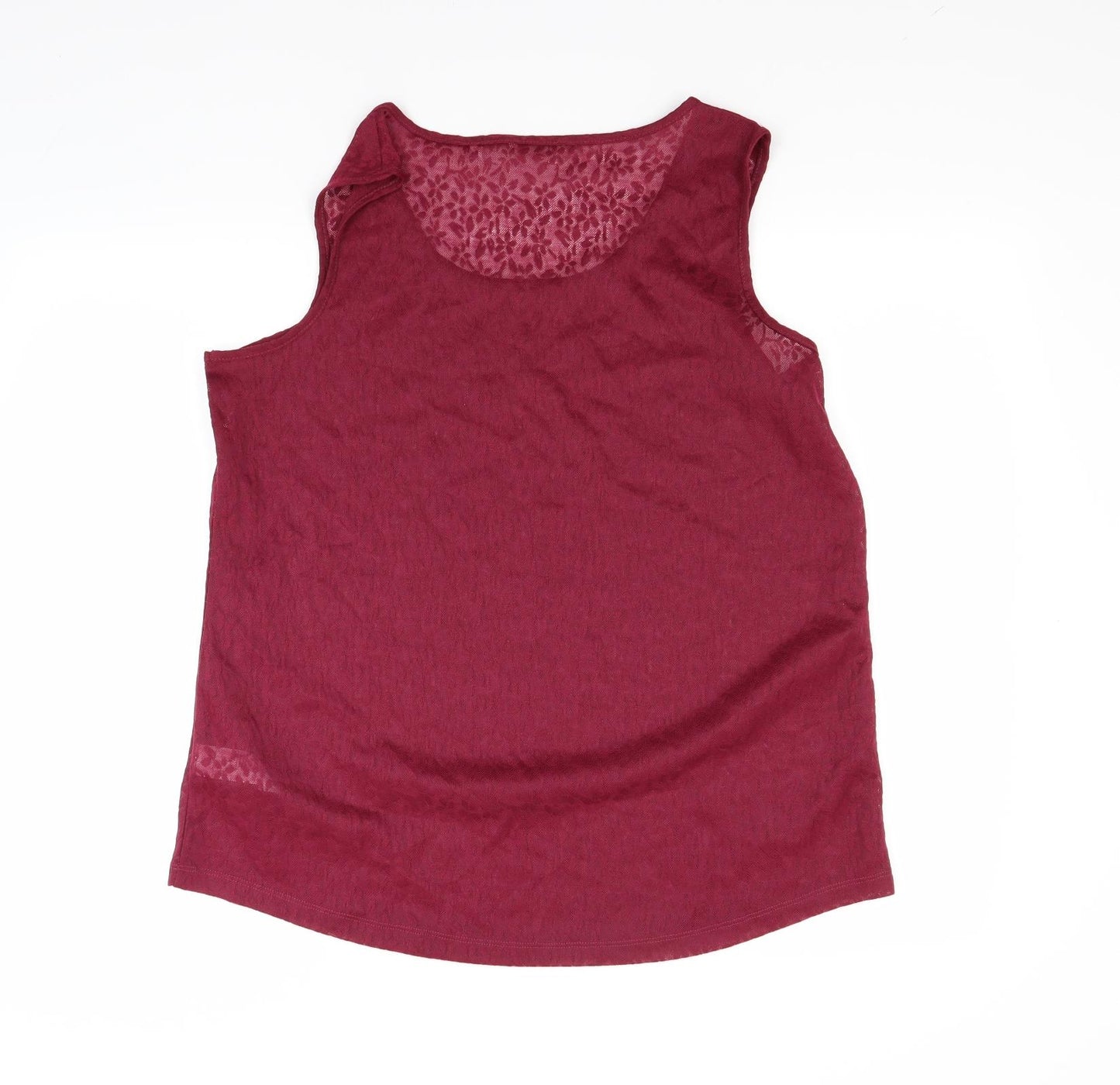 Antology Womens Red   Camisole Blouse Size 14