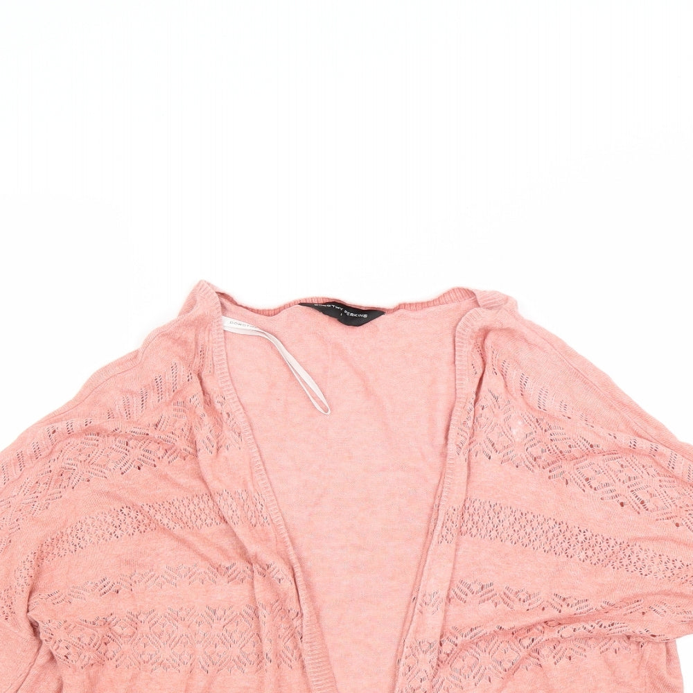 Dorothy Perkins Womens Red   Cardigan Jumper Size L