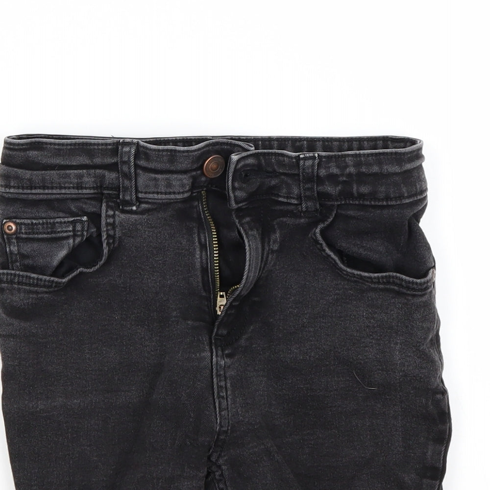 River Island Boys Black   Chino Shorts Size 9-10 Years