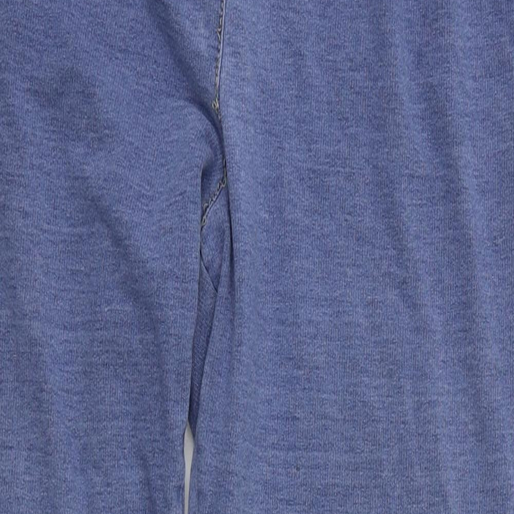 George Womens Blue   Jegging Leggings Size 14 L25 in