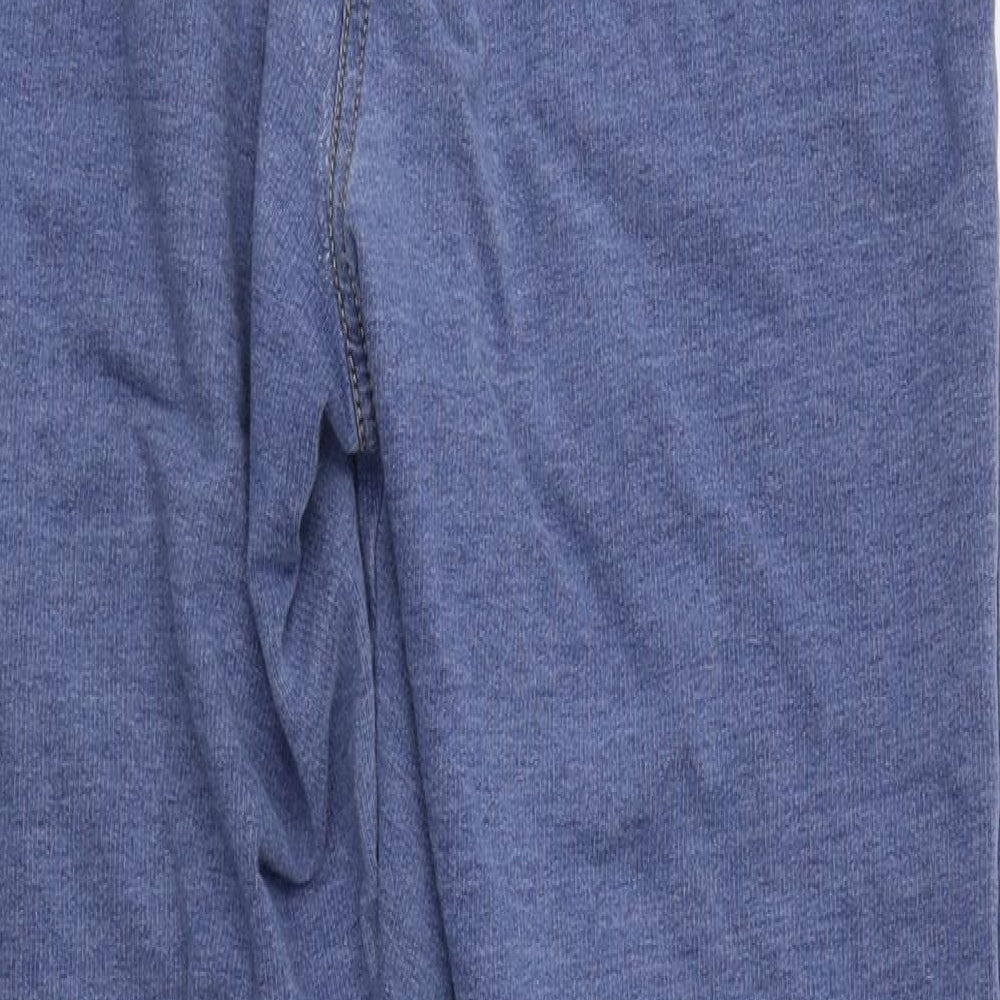 George Womens Blue   Jegging Leggings Size 14 L25 in