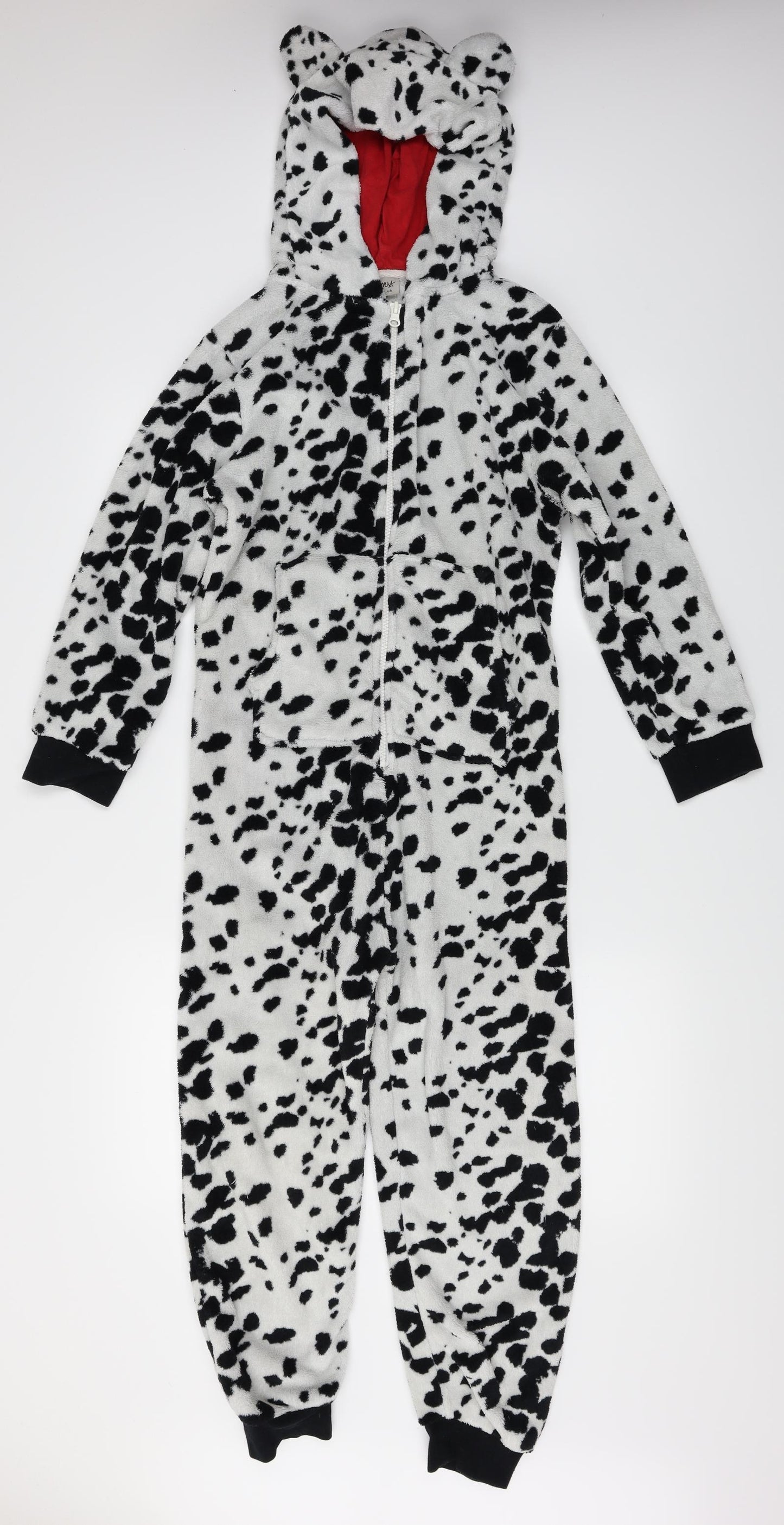 NEXT Girls White Animal Print  Top One Piece Size 10 Years