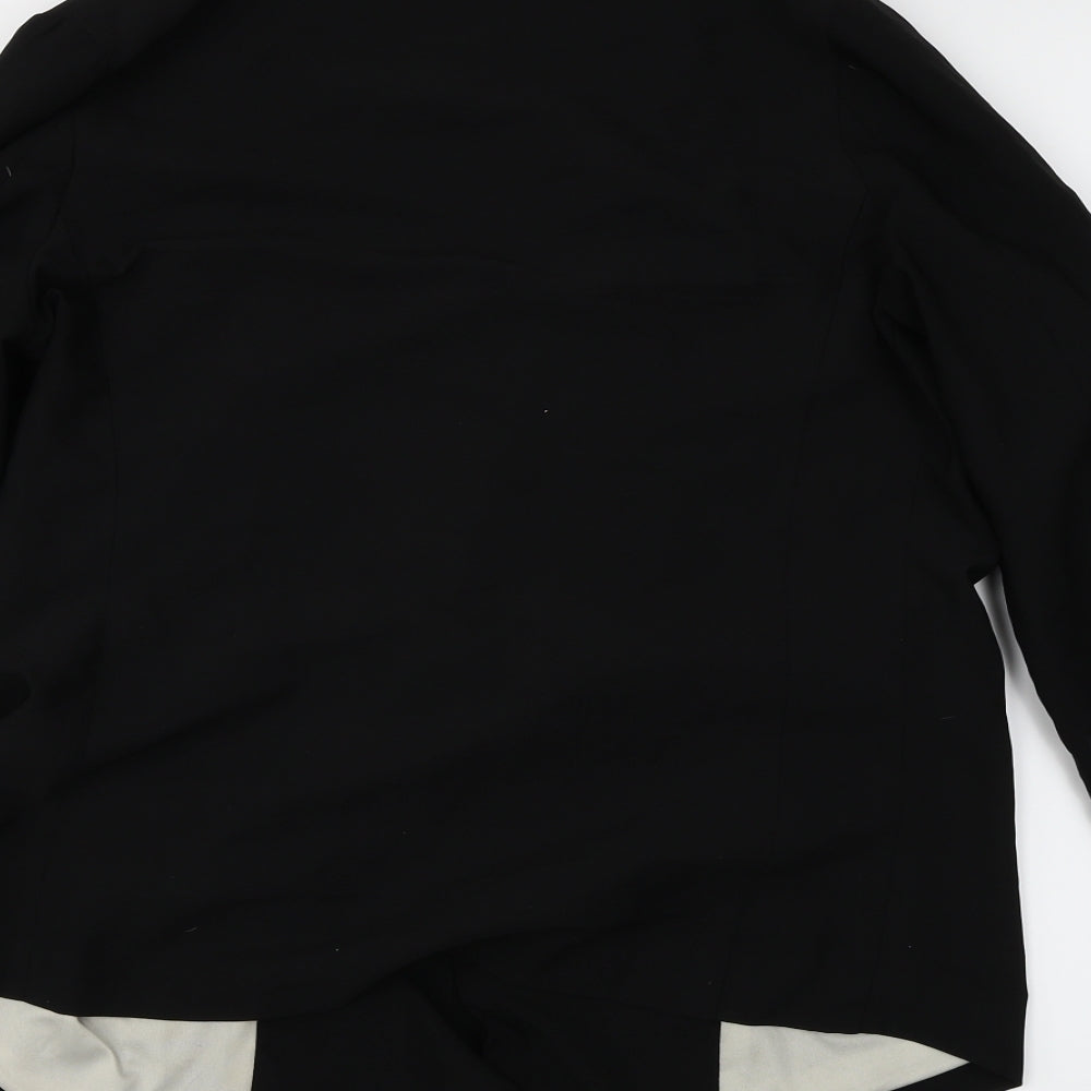New Look Womens Black   Jacket Blazer Size 8