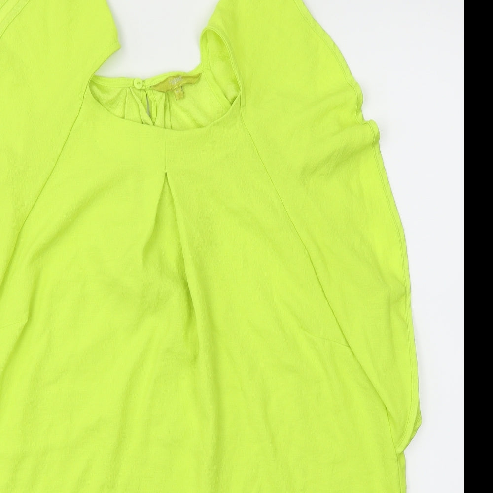 NEXT Womens Green   Basic Blouse Size 16