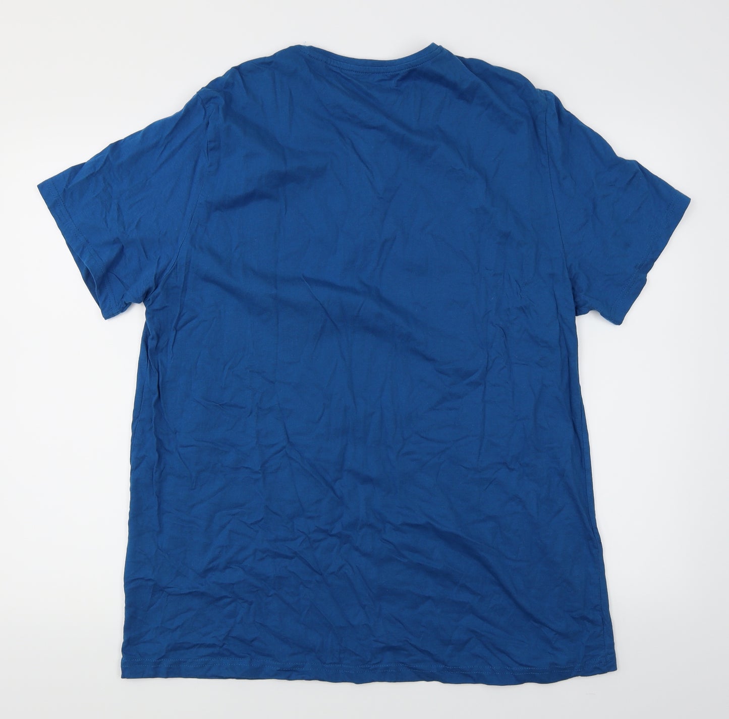 Acw85 Mens Blue    T-Shirt Size 2XL