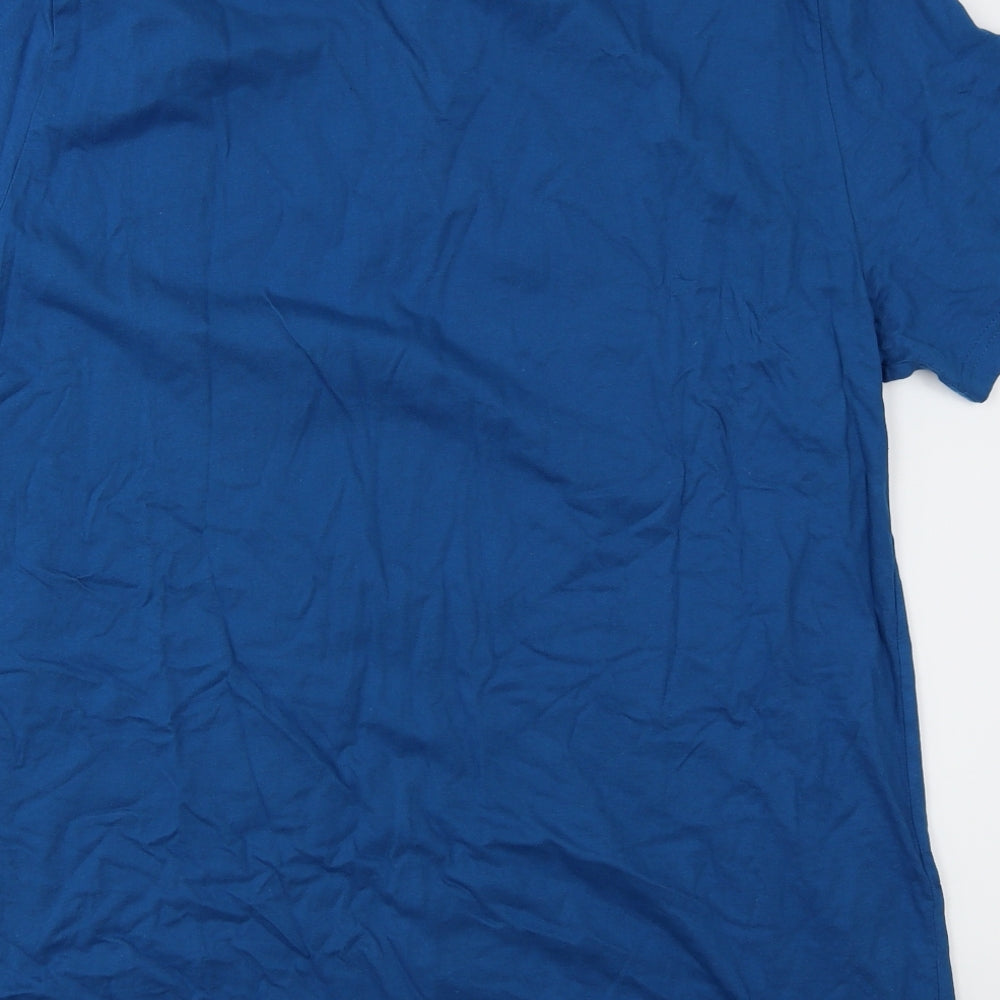Acw85 Mens Blue    T-Shirt Size 2XL