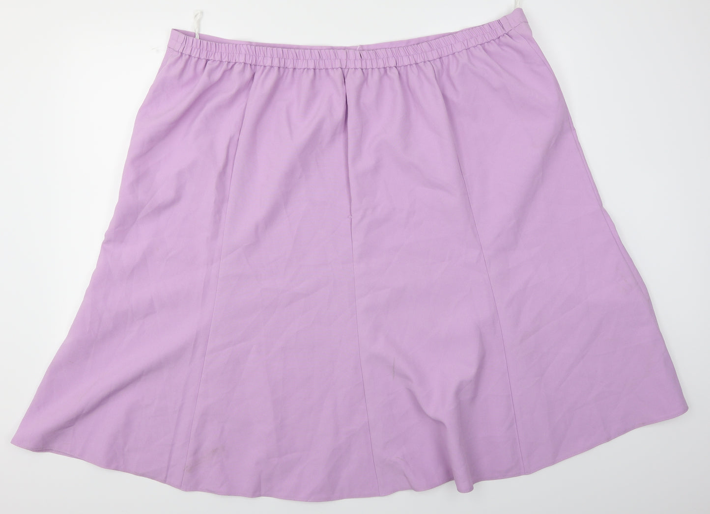 Slimma Womens Purple   A-Line Skirt Size 30