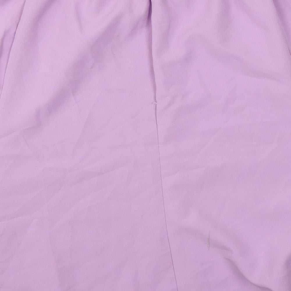 Slimma Womens Purple   A-Line Skirt Size 30
