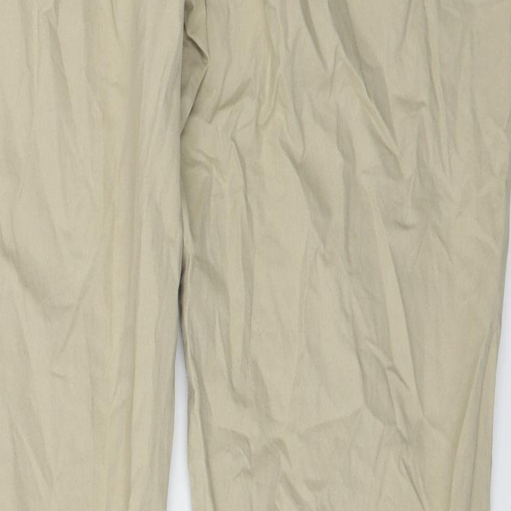NEXT Womens Beige   Carpenter Trousers Size 10 L28 in
