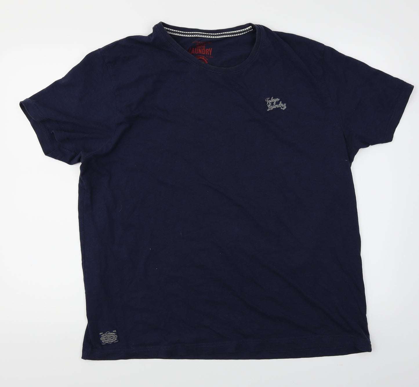 Tokyo Laundry Mens Blue    T-Shirt Size XL