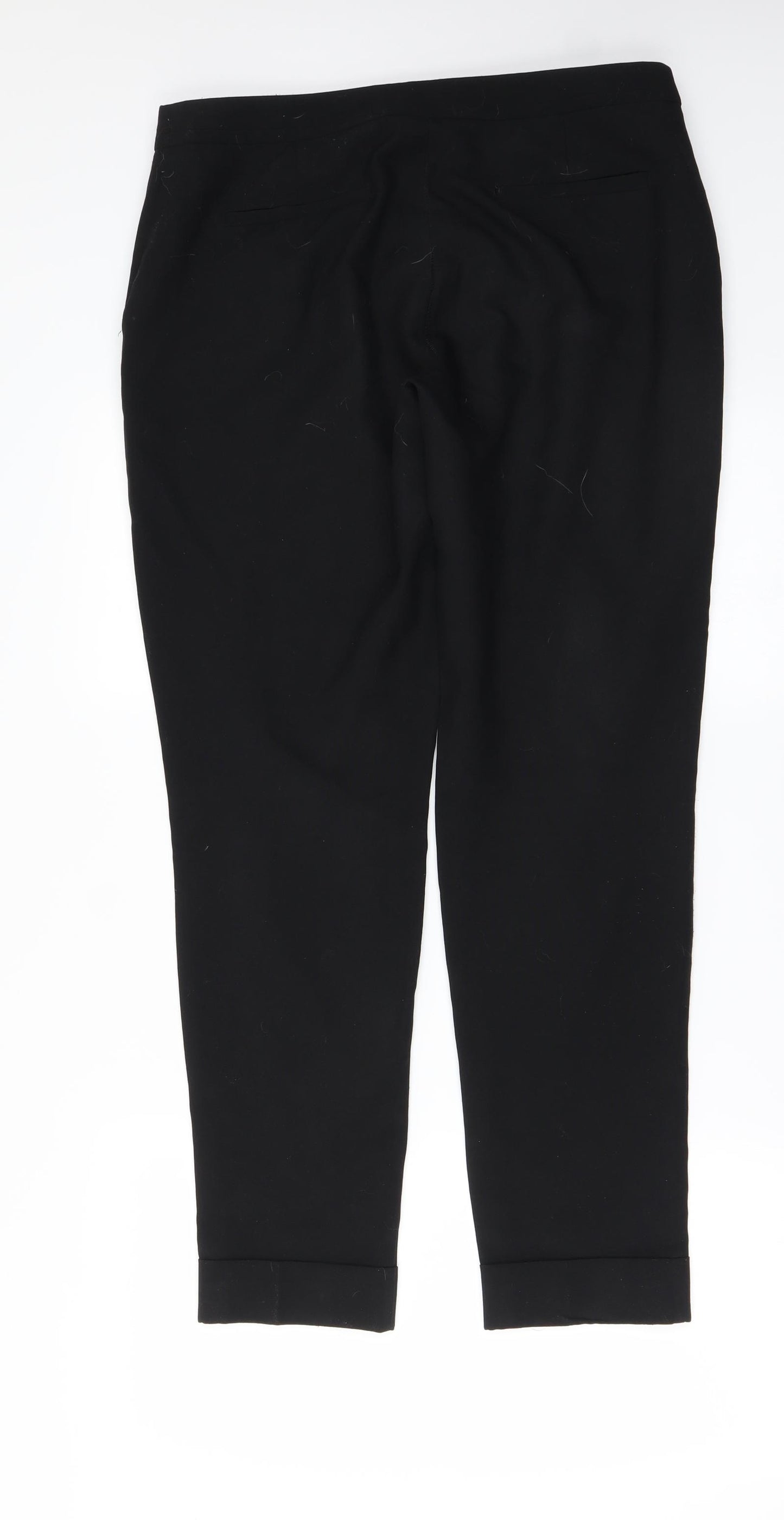 Atmosphere Womens Black   Trousers  Size 12 L25 in