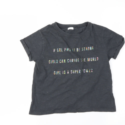 NEXT Boys Grey   Basic T-Shirt Size 9 Years