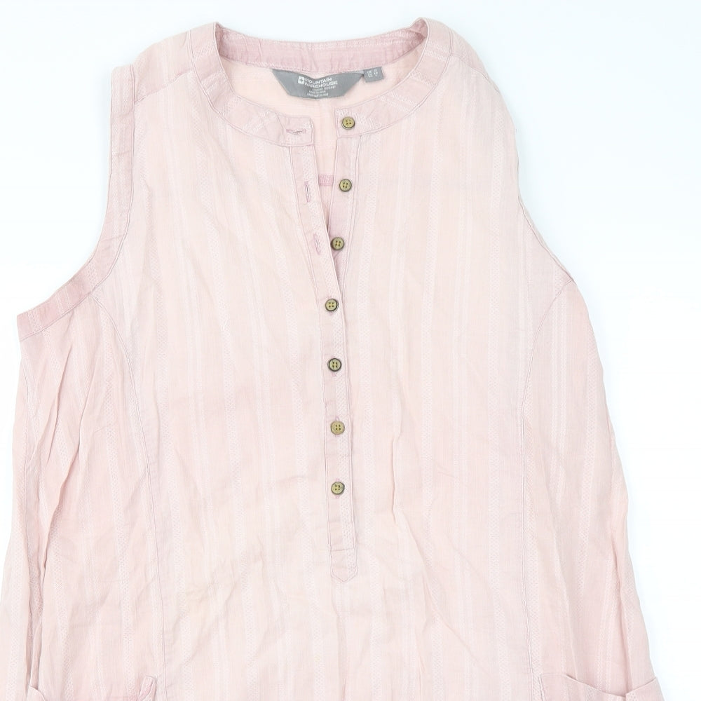 Mountain Warehouse Womens Pink   Basic Blouse Size 12