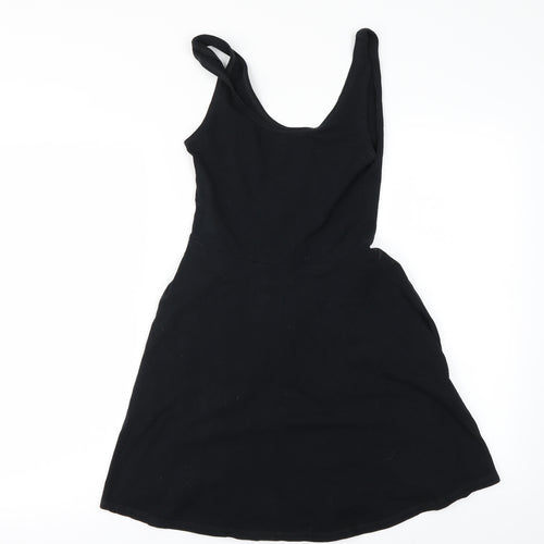 Topshop Womens Black   Basic Blouse Size 8