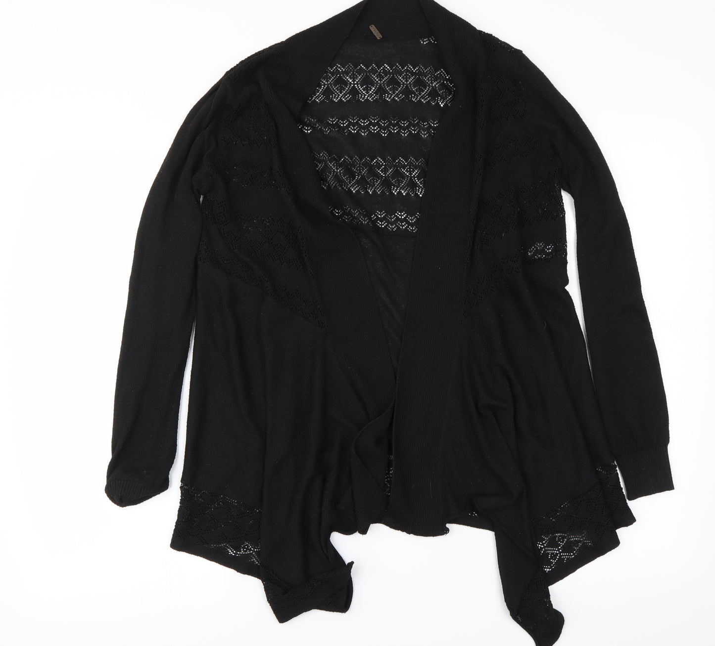 Preworn Womens Black   Cardigan Jumper Size M