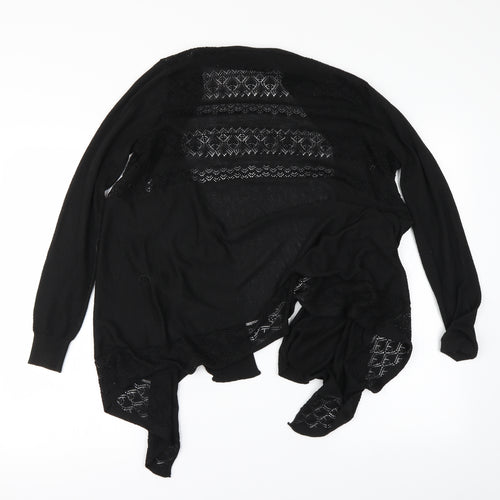 Preworn Womens Black   Cardigan Jumper Size M