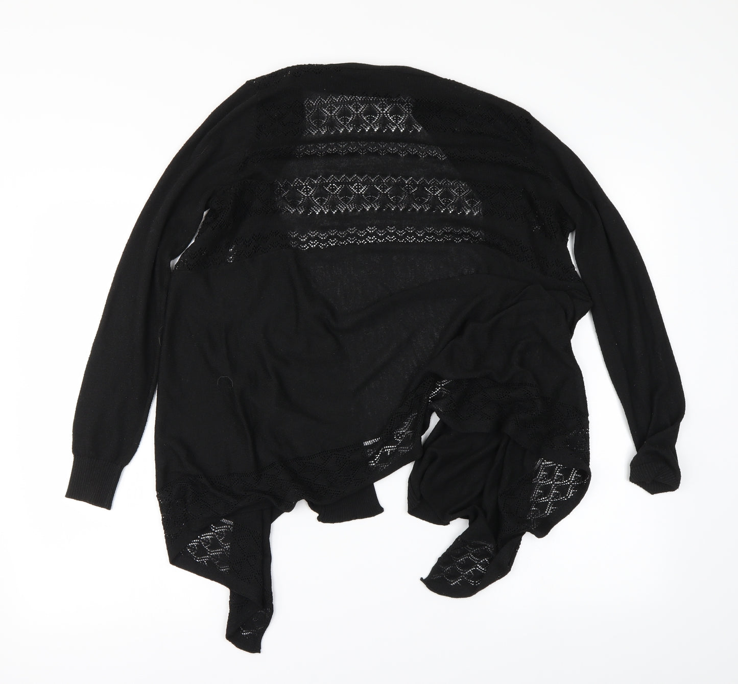 Preworn Womens Black   Cardigan Jumper Size M