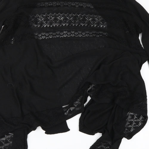 Preworn Womens Black   Cardigan Jumper Size M