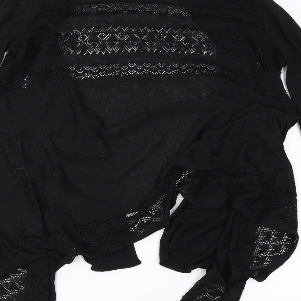 Preworn Womens Black   Cardigan Jumper Size M