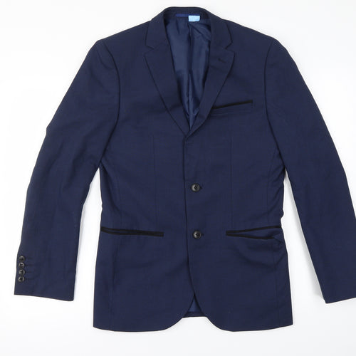 Preworn Mens Blue   Jacket Blazer Size 36