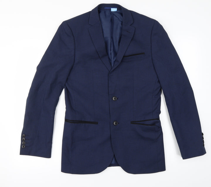 Preworn Mens Blue   Jacket Blazer Size 36