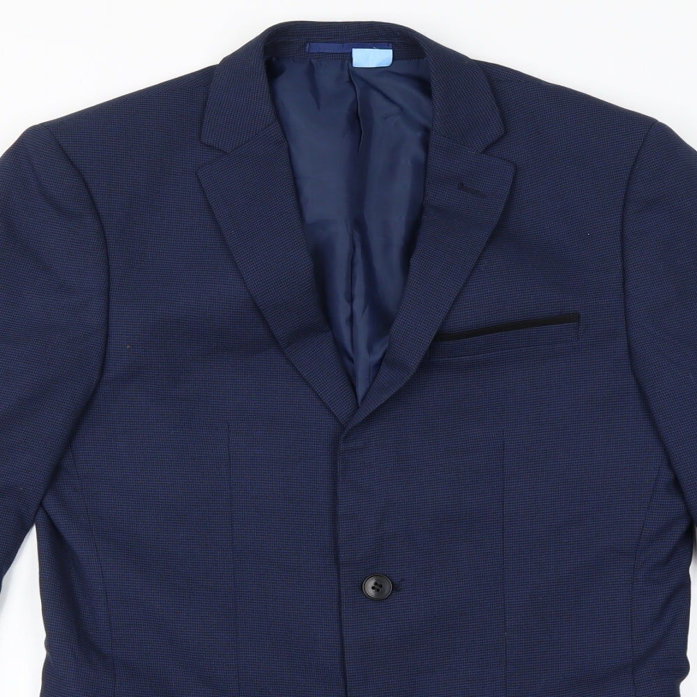 Preworn Mens Blue   Jacket Blazer Size 36