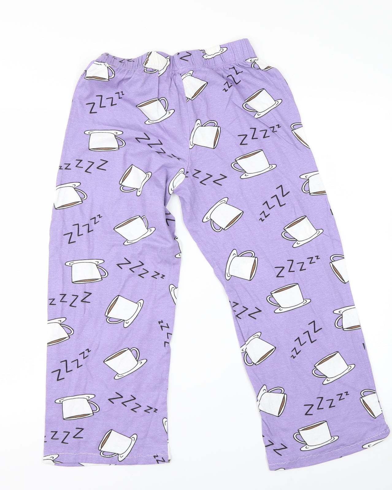 Preworn Girls Purple    Pyjama Pants Size 9-10 Years