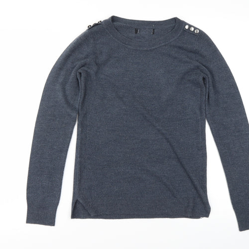 Atmosphere Womens Grey   Pullover Jumper Size 4