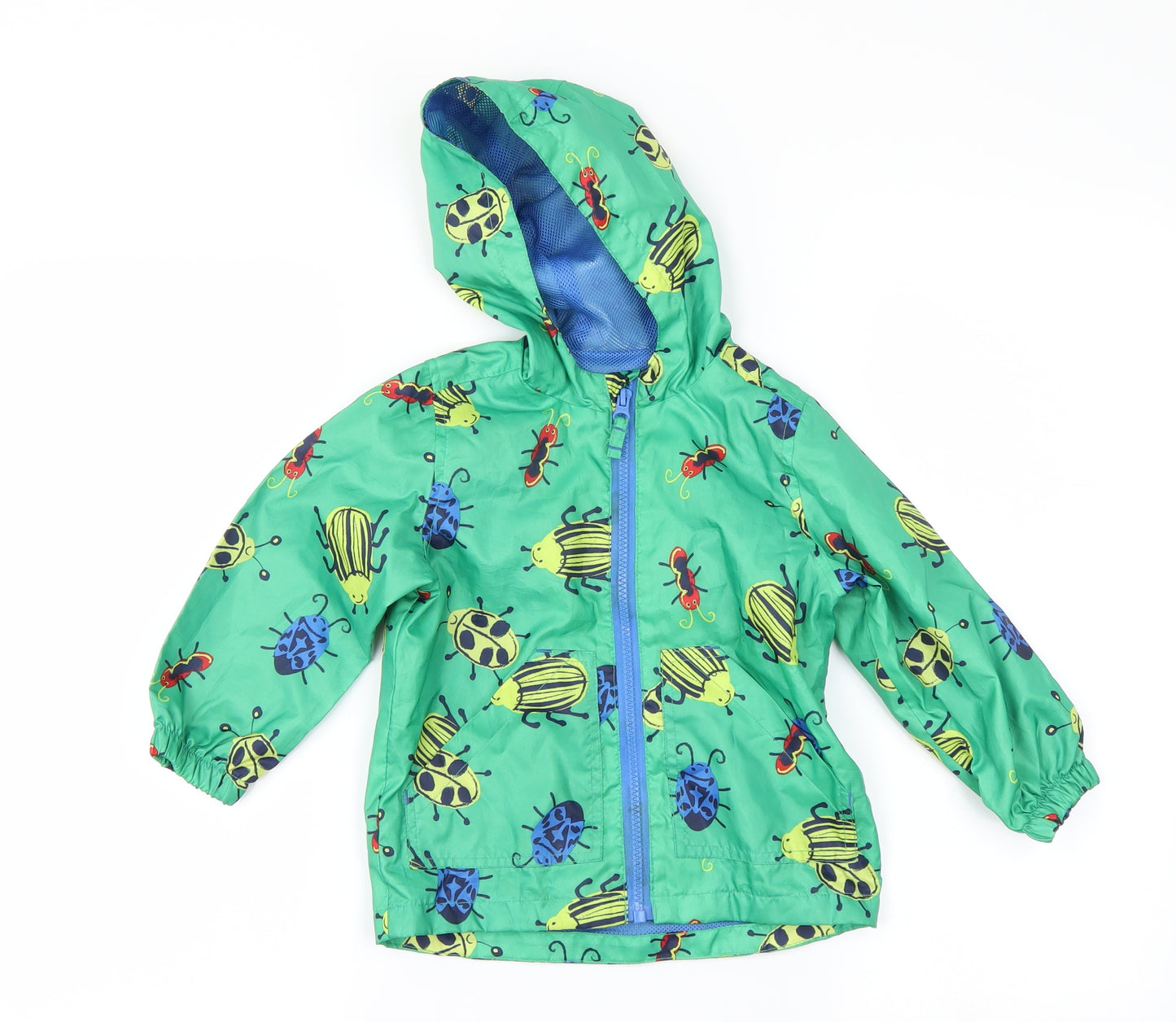 Nutmeg Boys Green   Jacket Coat Size 2-3 Years