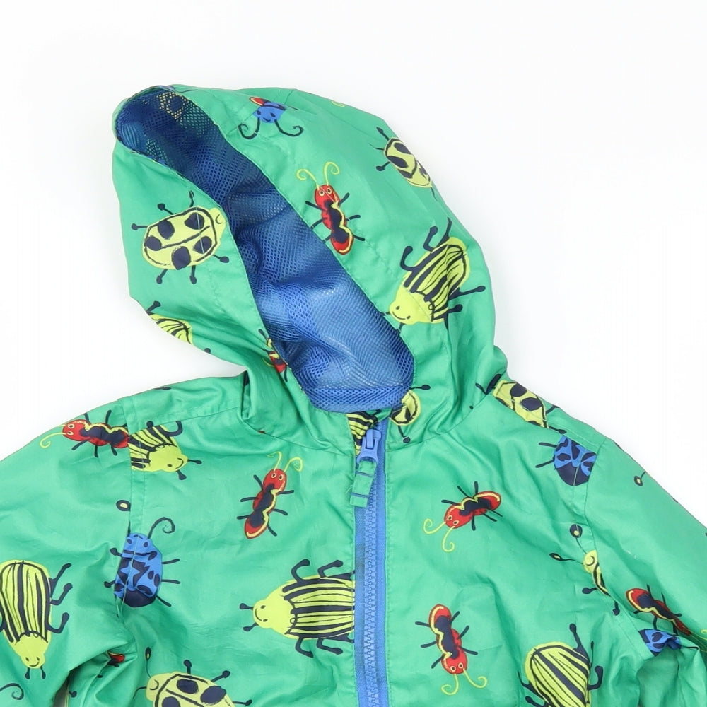 Nutmeg Boys Green   Jacket Coat Size 2-3 Years
