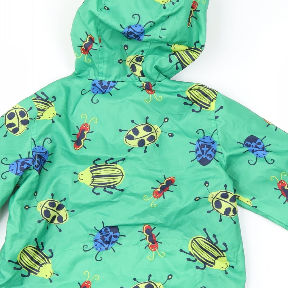 Nutmeg Boys Green   Jacket Coat Size 2-3 Years