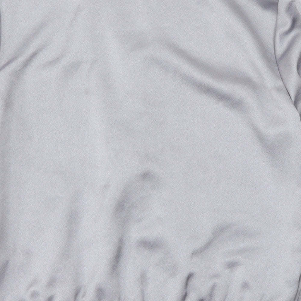 Topshop Womens Grey   Jacket  Size 8