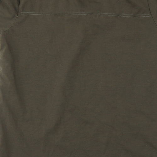 Preworn Mens Green    T-Shirt Size L