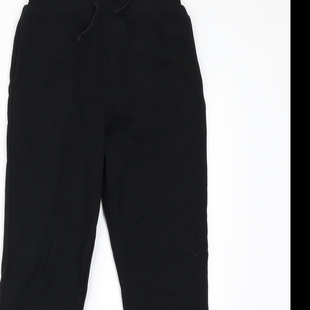 George Boys Black   Sweatpants Trousers Size 9-10 Years