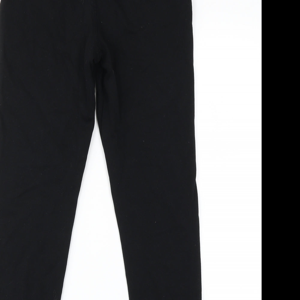 George Boys Black   Sweatpants Trousers Size 9-10 Years