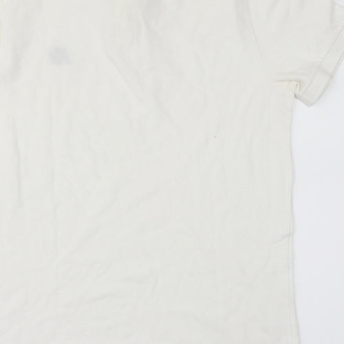 Aeropostale  Mens White    Polo Size M