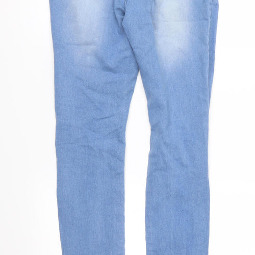 Liquor N Poker Womens Blue  Denim Skinny Jeans Size 10 L30 in