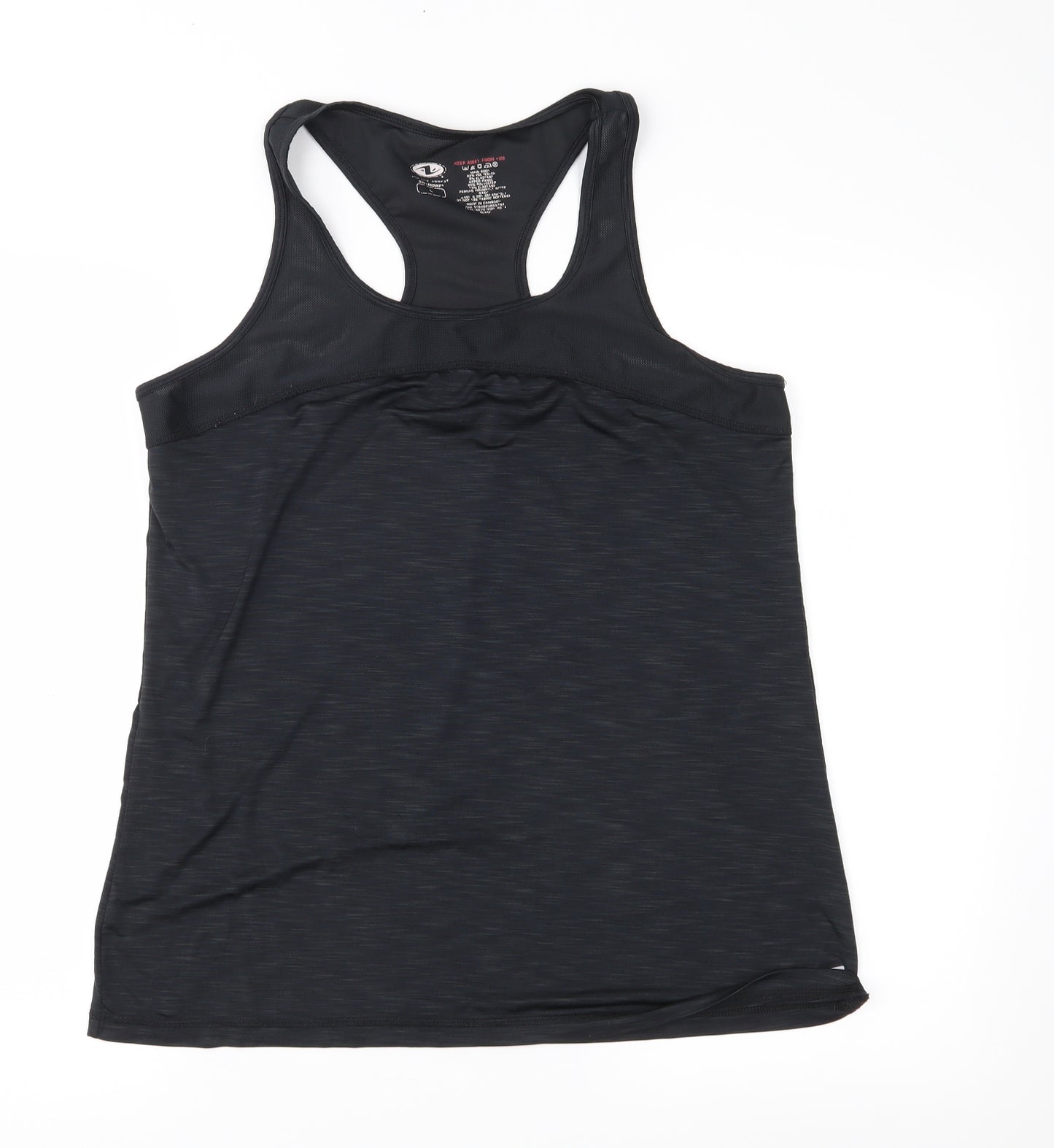 Preworn Womens Black   Basic Tank Size L