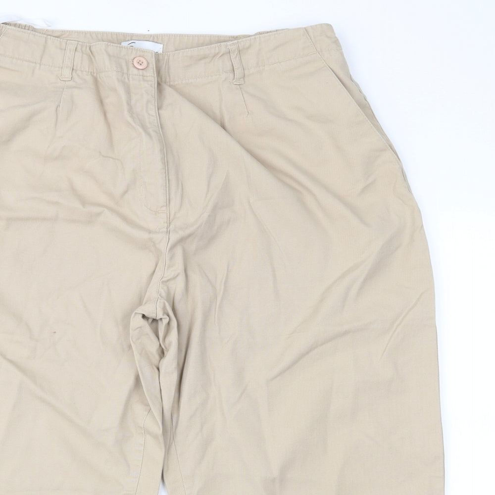 Emreco Womens Brown   Chino Shorts Size 18