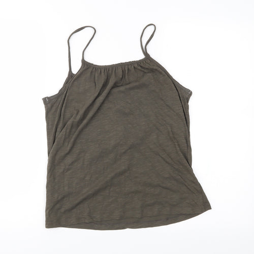 NEXT Womens Green  Jersey Camisole T-Shirt Size 12