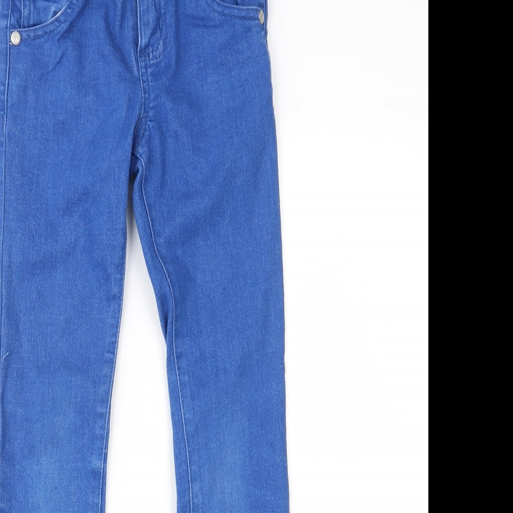 Jasper Conran Girls Black  Denim Skinny Jeans Size 7 Years