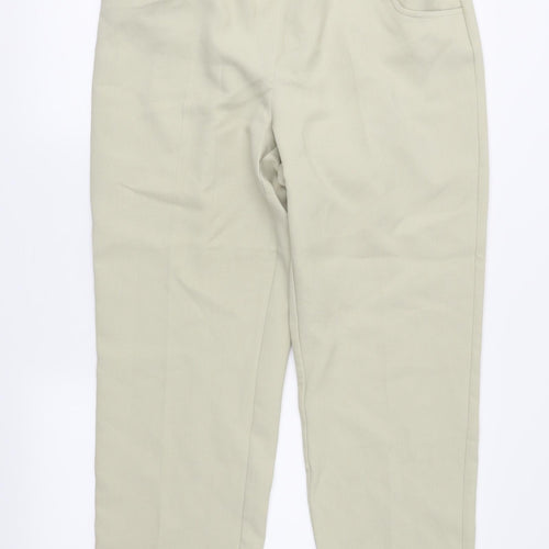 Anthology Womens Beige   Trousers  Size 16 L29 in