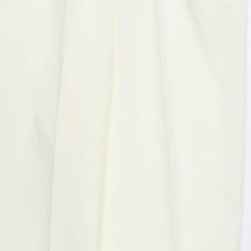 Afibel Womens Ivory   Trousers  Size 18 L28 in