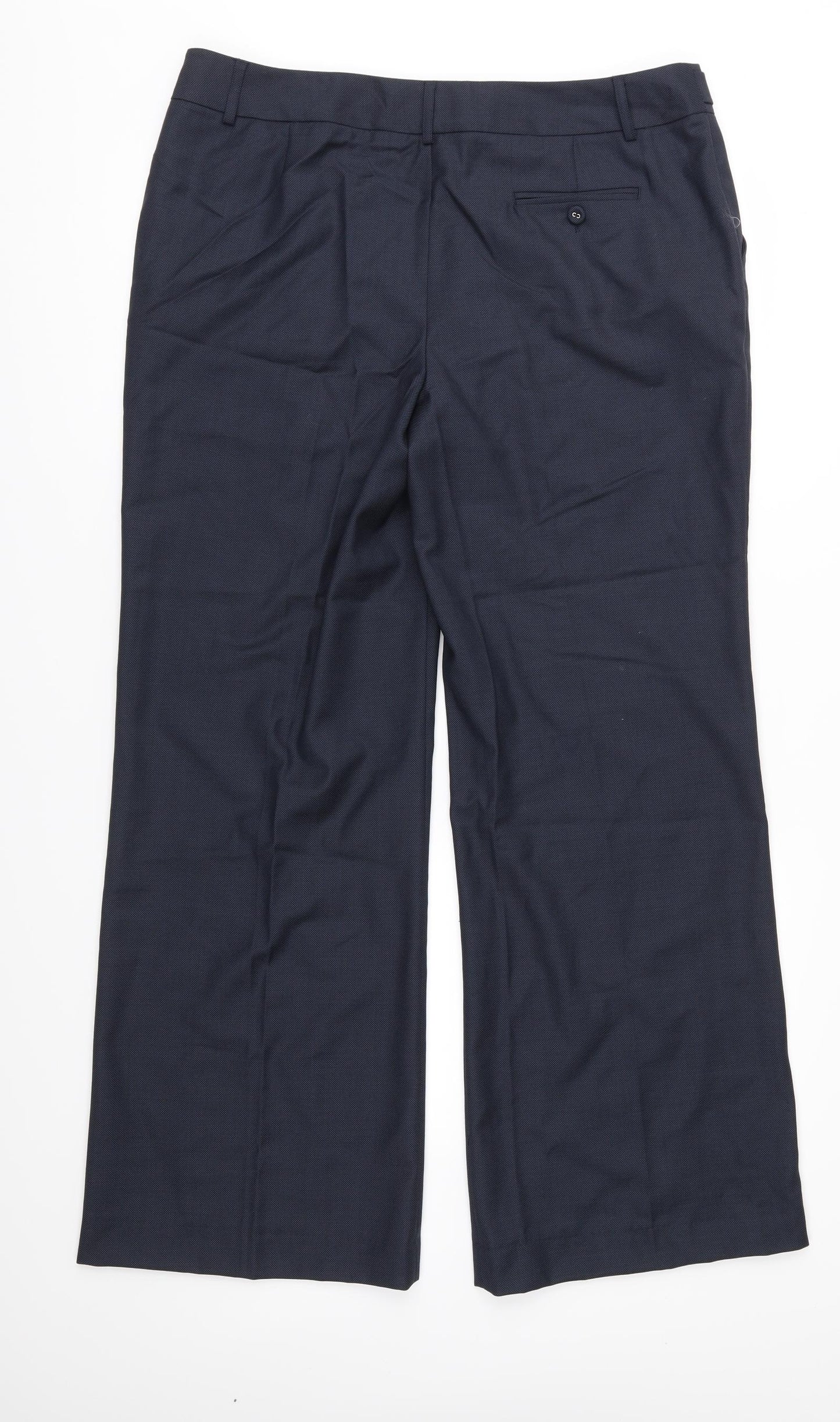 Savile Row Womens Blue   Trousers  Size 14 L29 in