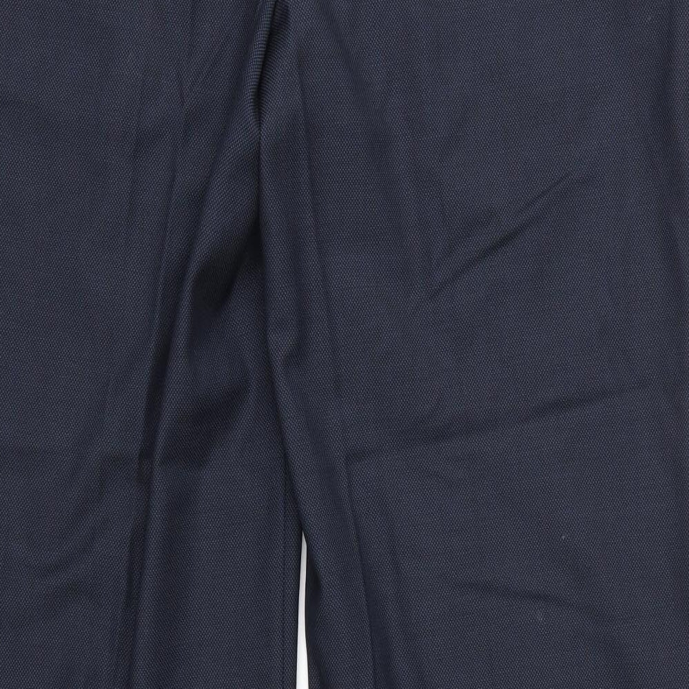 Savile Row Womens Blue   Trousers  Size 14 L29 in