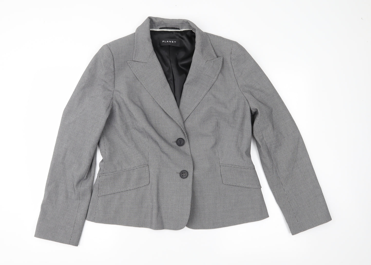 Planet Womens Grey   Jacket Suit Jacket Size 14