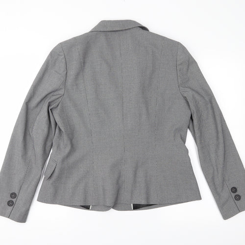 Planet Womens Grey   Jacket Suit Jacket Size 14